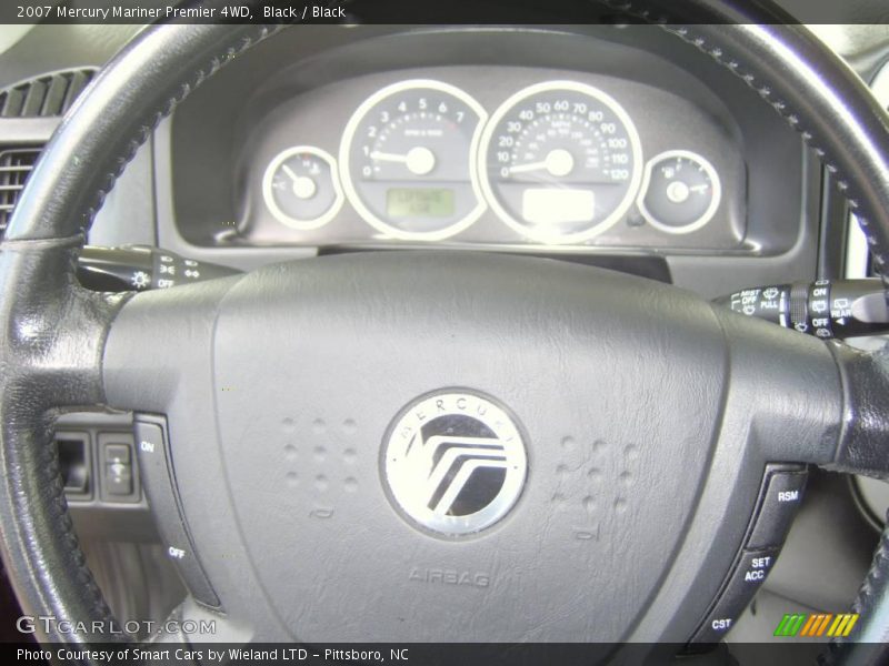 Black / Black 2007 Mercury Mariner Premier 4WD