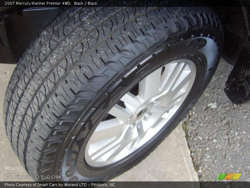 Black / Black 2007 Mercury Mariner Premier 4WD
