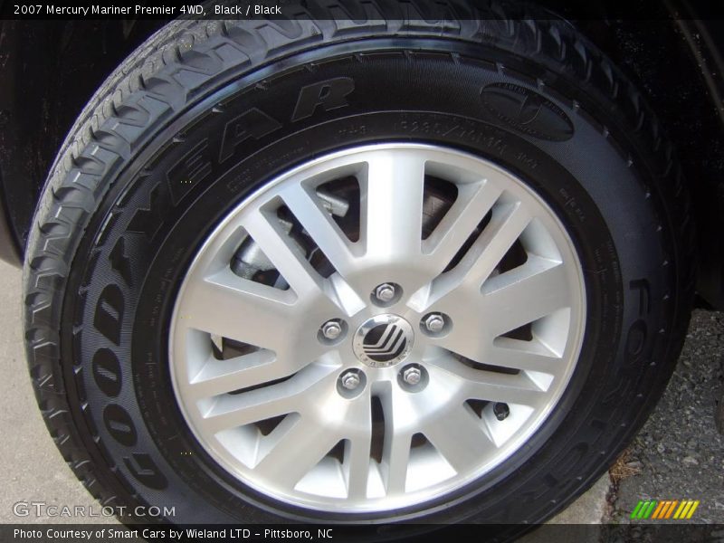 Black / Black 2007 Mercury Mariner Premier 4WD