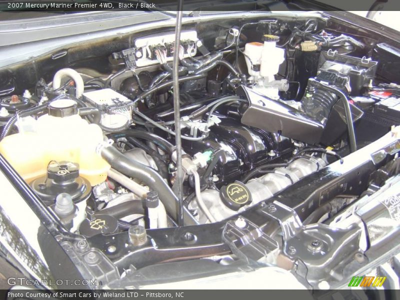 Black / Black 2007 Mercury Mariner Premier 4WD