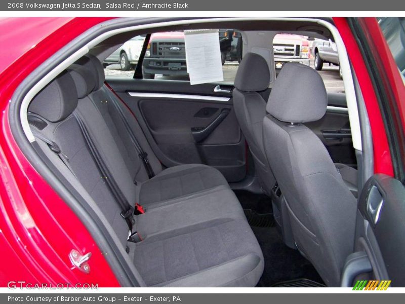 Salsa Red / Anthracite Black 2008 Volkswagen Jetta S Sedan
