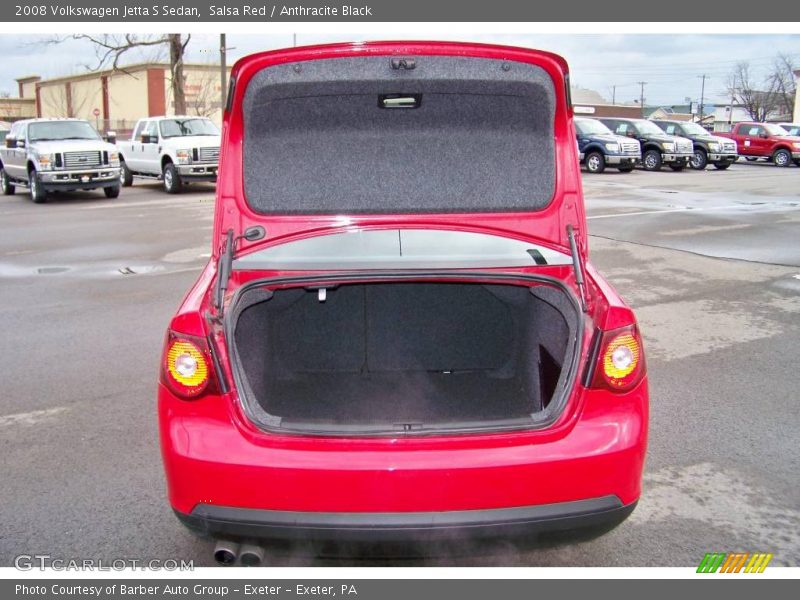 Salsa Red / Anthracite Black 2008 Volkswagen Jetta S Sedan