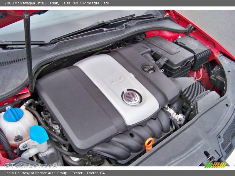 Salsa Red / Anthracite Black 2008 Volkswagen Jetta S Sedan