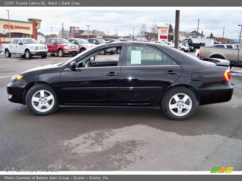Black / Dark Gray 2005 Toyota Camry SE