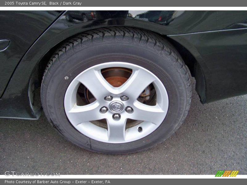 Black / Dark Gray 2005 Toyota Camry SE