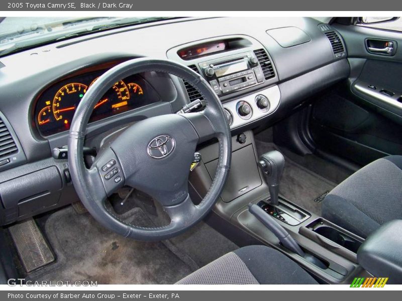 Black / Dark Gray 2005 Toyota Camry SE
