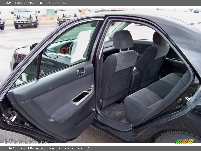 Black / Dark Gray 2005 Toyota Camry SE
