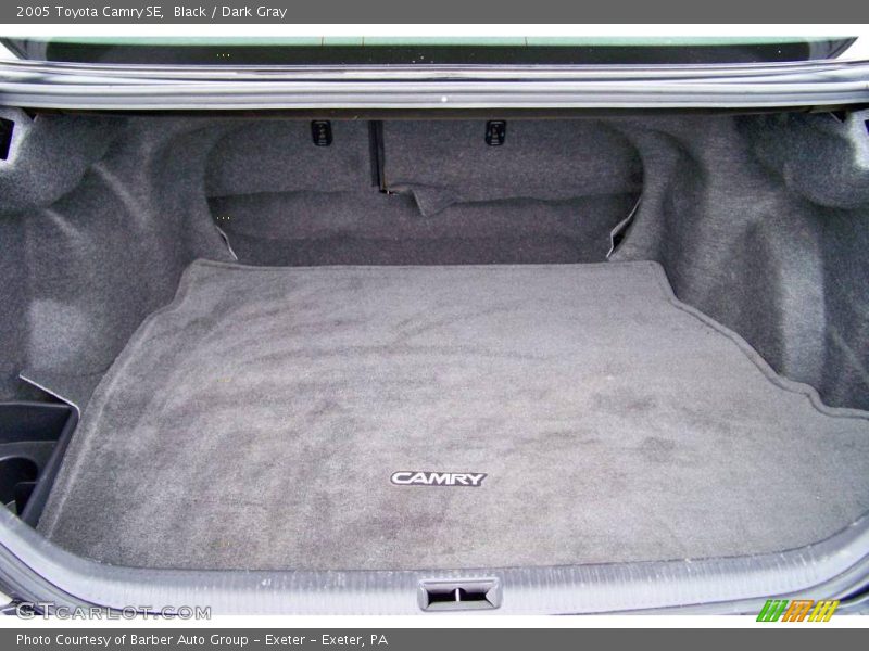Black / Dark Gray 2005 Toyota Camry SE