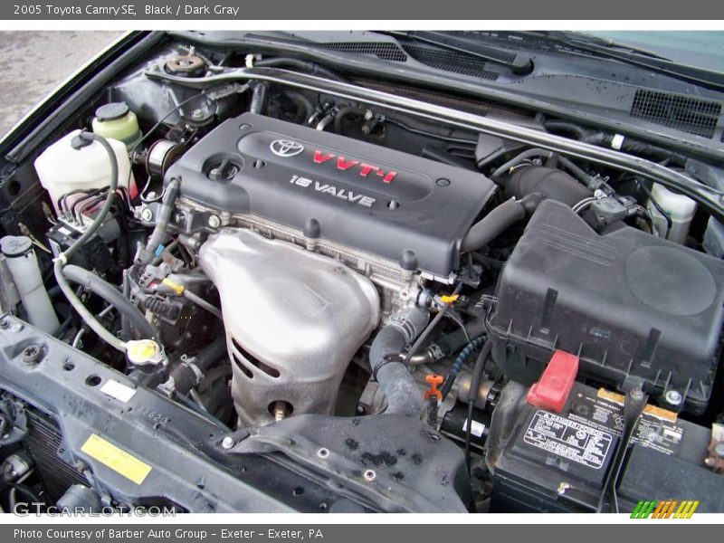 Black / Dark Gray 2005 Toyota Camry SE