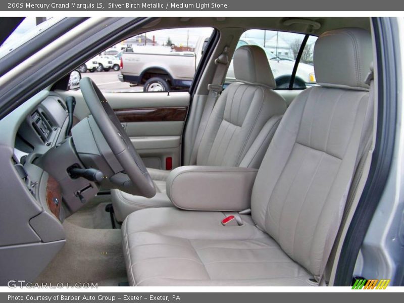 Silver Birch Metallic / Medium Light Stone 2009 Mercury Grand Marquis LS