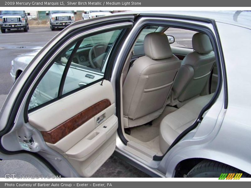 Silver Birch Metallic / Medium Light Stone 2009 Mercury Grand Marquis LS