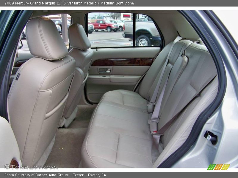 Silver Birch Metallic / Medium Light Stone 2009 Mercury Grand Marquis LS