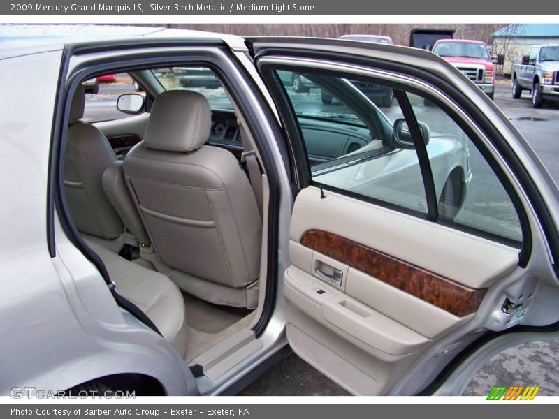 Silver Birch Metallic / Medium Light Stone 2009 Mercury Grand Marquis LS