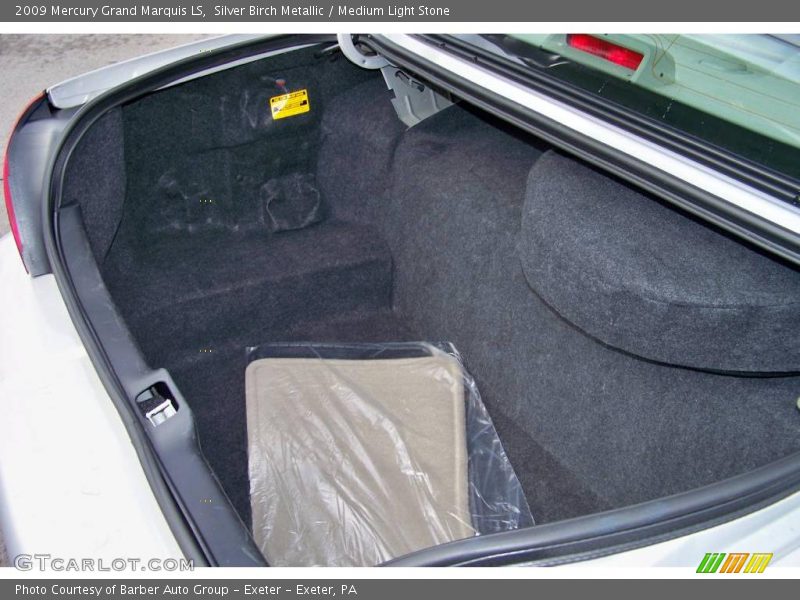 Silver Birch Metallic / Medium Light Stone 2009 Mercury Grand Marquis LS