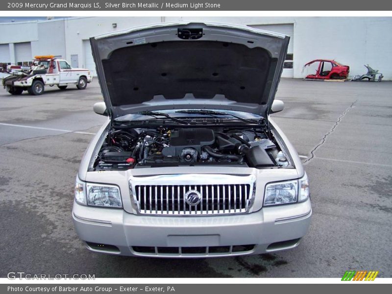 Silver Birch Metallic / Medium Light Stone 2009 Mercury Grand Marquis LS