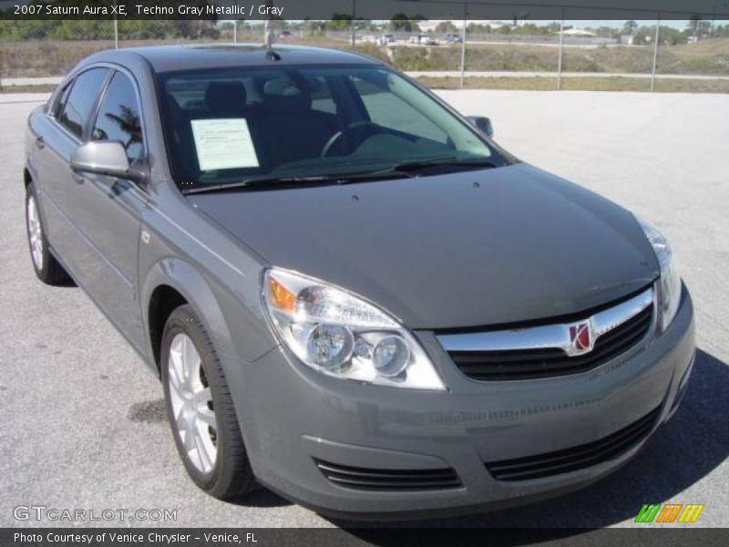 Techno Gray Metallic / Gray 2007 Saturn Aura XE