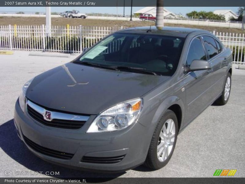 Techno Gray Metallic / Gray 2007 Saturn Aura XE