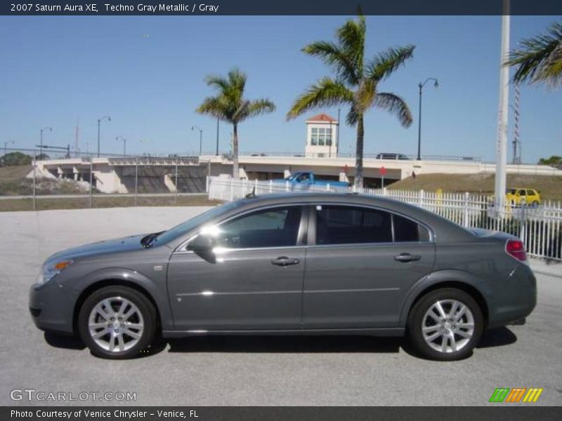 Techno Gray Metallic / Gray 2007 Saturn Aura XE