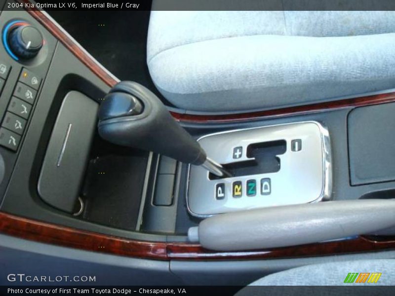 Imperial Blue / Gray 2004 Kia Optima LX V6