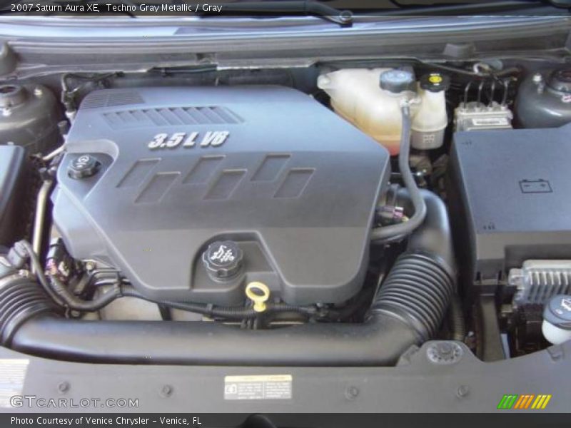 Techno Gray Metallic / Gray 2007 Saturn Aura XE