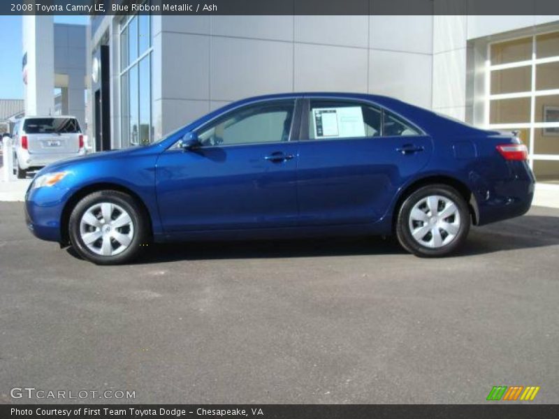 Blue Ribbon Metallic / Ash 2008 Toyota Camry LE