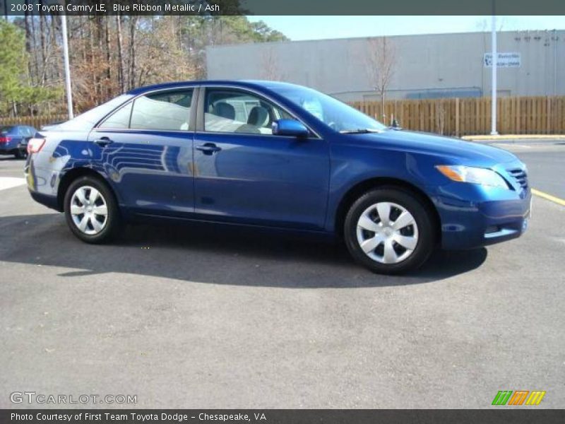 Blue Ribbon Metallic / Ash 2008 Toyota Camry LE