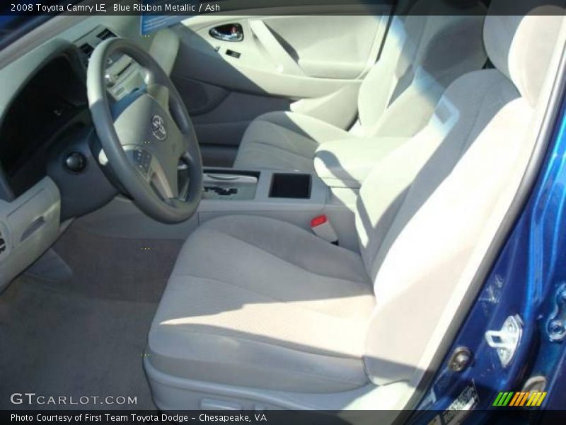 Blue Ribbon Metallic / Ash 2008 Toyota Camry LE