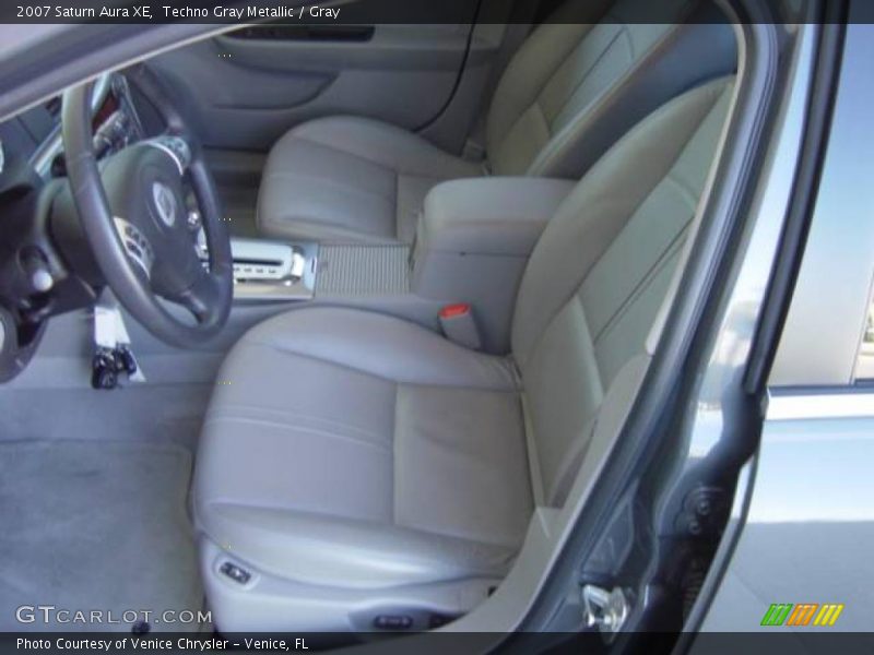 Techno Gray Metallic / Gray 2007 Saturn Aura XE