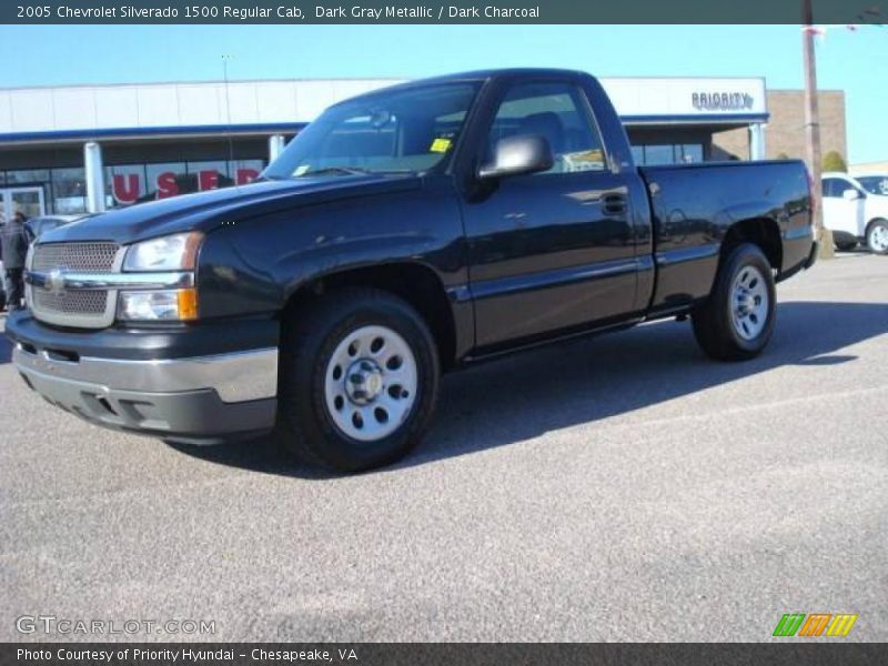 Dark Gray Metallic / Dark Charcoal 2005 Chevrolet Silverado 1500 Regular Cab