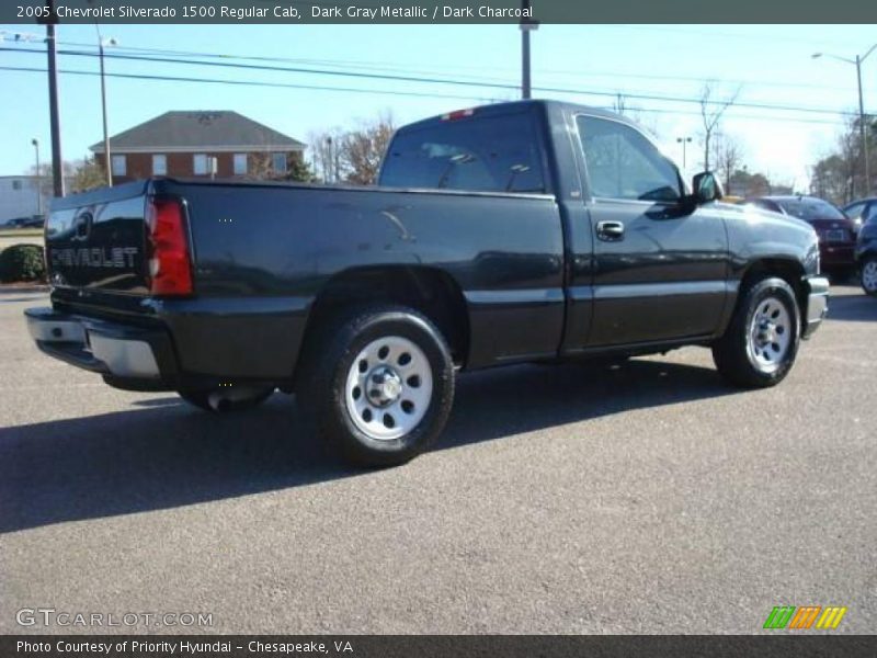 Dark Gray Metallic / Dark Charcoal 2005 Chevrolet Silverado 1500 Regular Cab