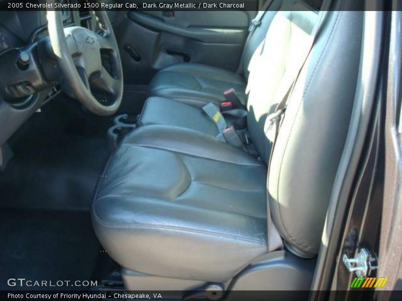 Dark Gray Metallic / Dark Charcoal 2005 Chevrolet Silverado 1500 Regular Cab