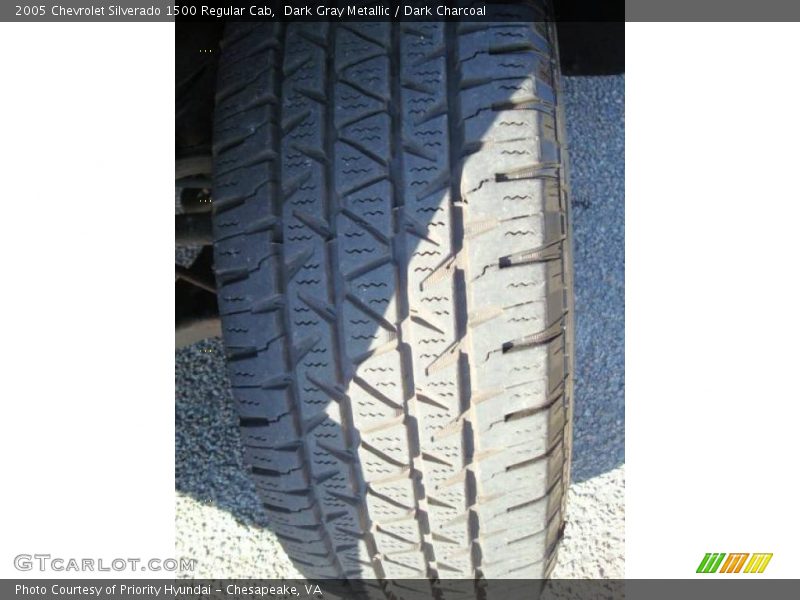 Dark Gray Metallic / Dark Charcoal 2005 Chevrolet Silverado 1500 Regular Cab