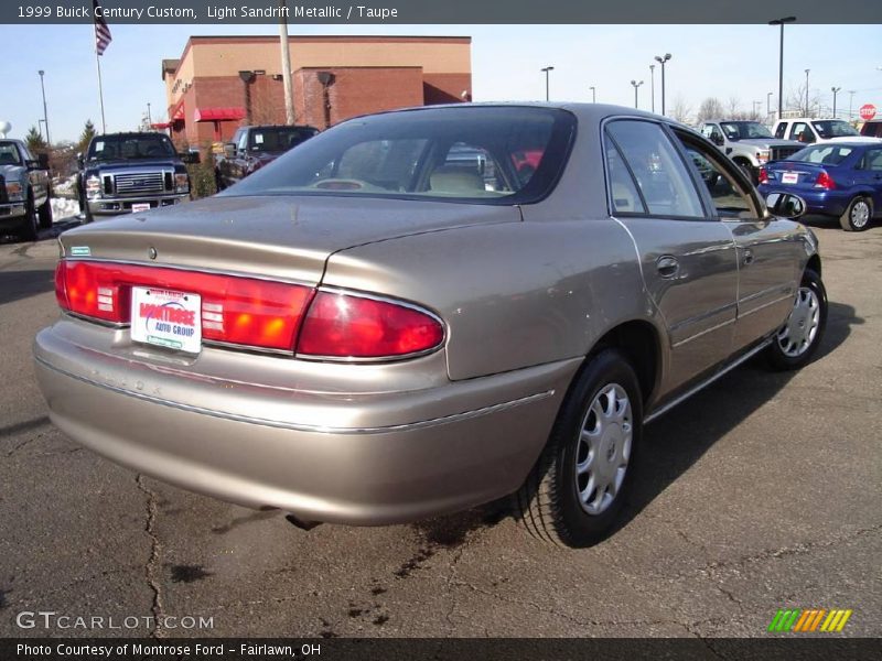 Light Sandrift Metallic / Taupe 1999 Buick Century Custom