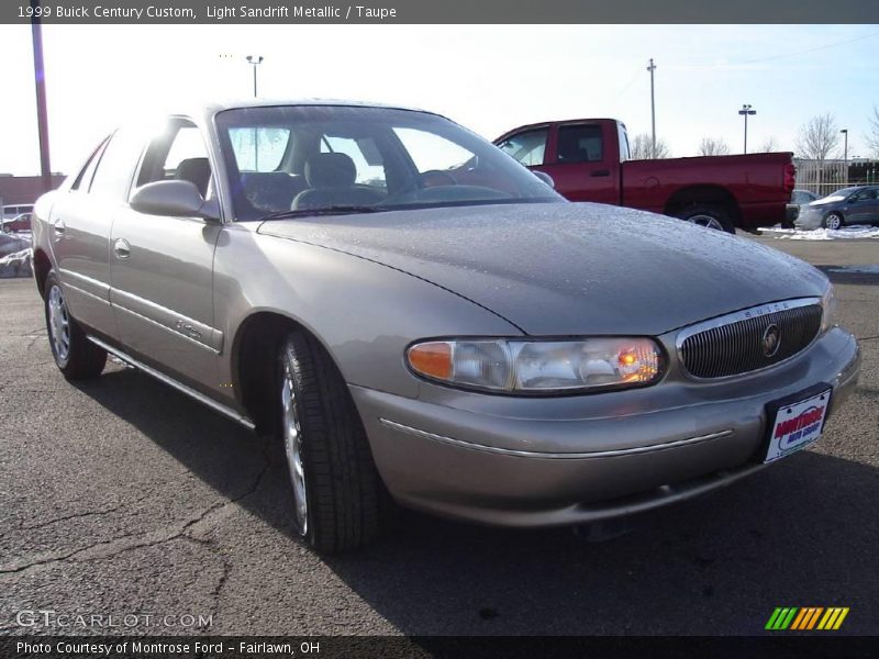 Light Sandrift Metallic / Taupe 1999 Buick Century Custom