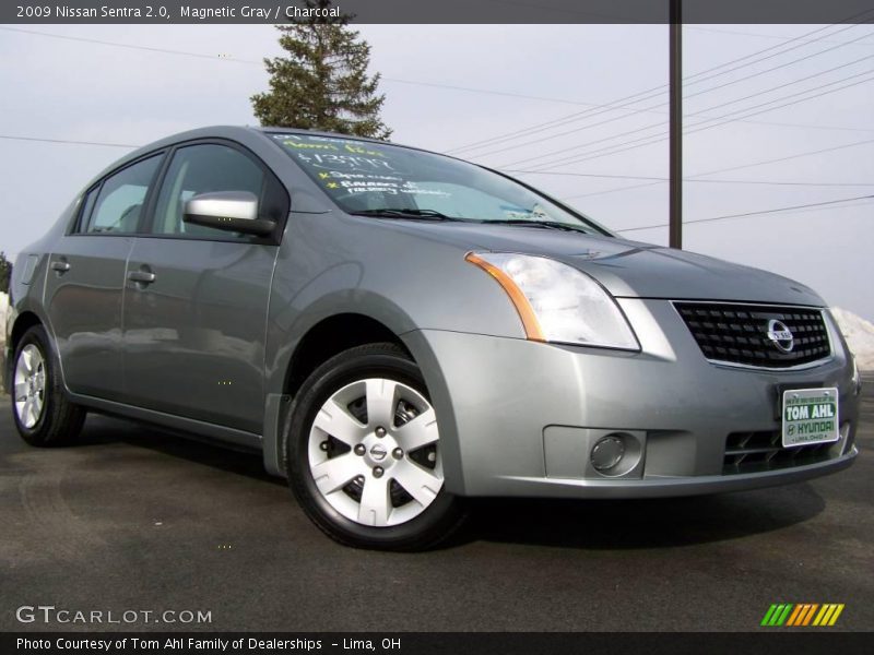 Magnetic Gray / Charcoal 2009 Nissan Sentra 2.0