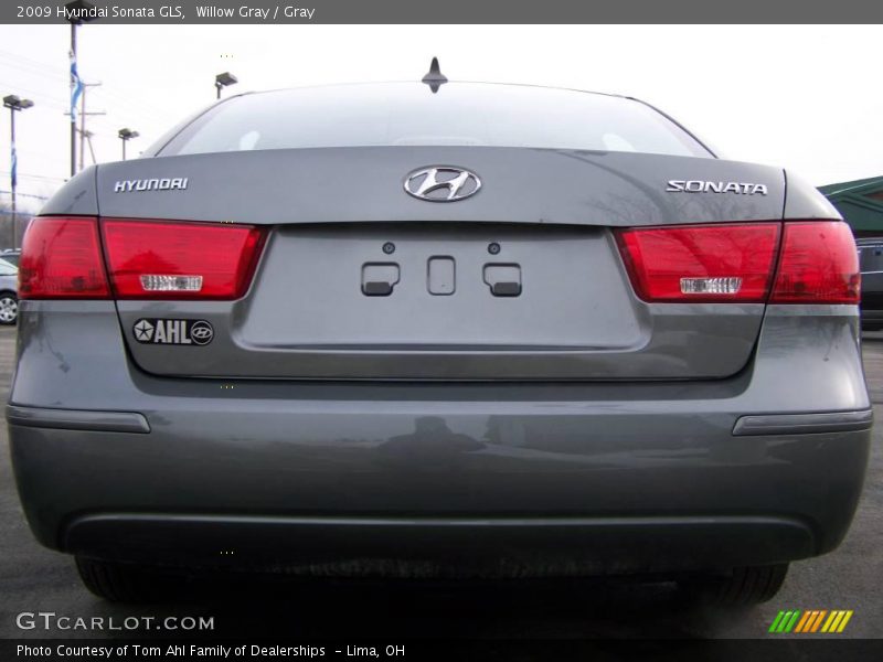 Willow Gray / Gray 2009 Hyundai Sonata GLS