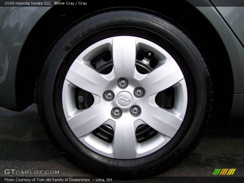 Willow Gray / Gray 2009 Hyundai Sonata GLS