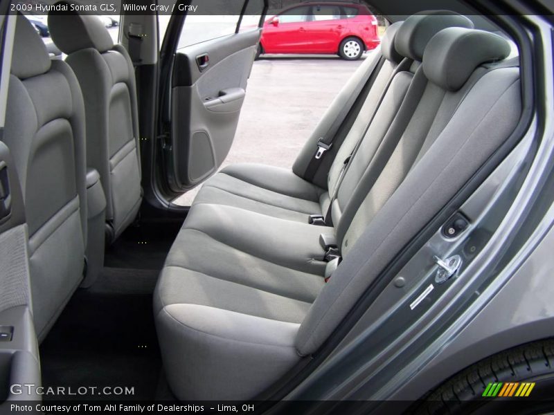 Willow Gray / Gray 2009 Hyundai Sonata GLS