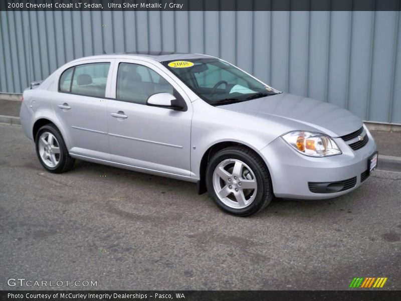 Ultra Silver Metallic / Gray 2008 Chevrolet Cobalt LT Sedan