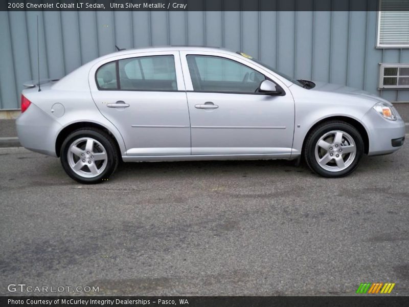 Ultra Silver Metallic / Gray 2008 Chevrolet Cobalt LT Sedan