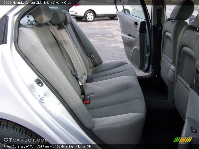 Bright Silver / Gray 2009 Hyundai Sonata GLS