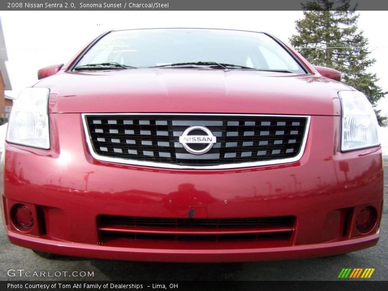 Sonoma Sunset / Charcoal/Steel 2008 Nissan Sentra 2.0
