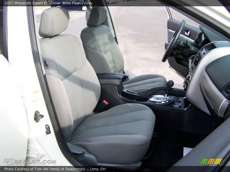 Dover White Pearl / Gray 2007 Mitsubishi Galant ES