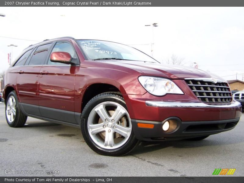 Cognac Crystal Pearl / Dark Khaki/Light Graystone 2007 Chrysler Pacifica Touring