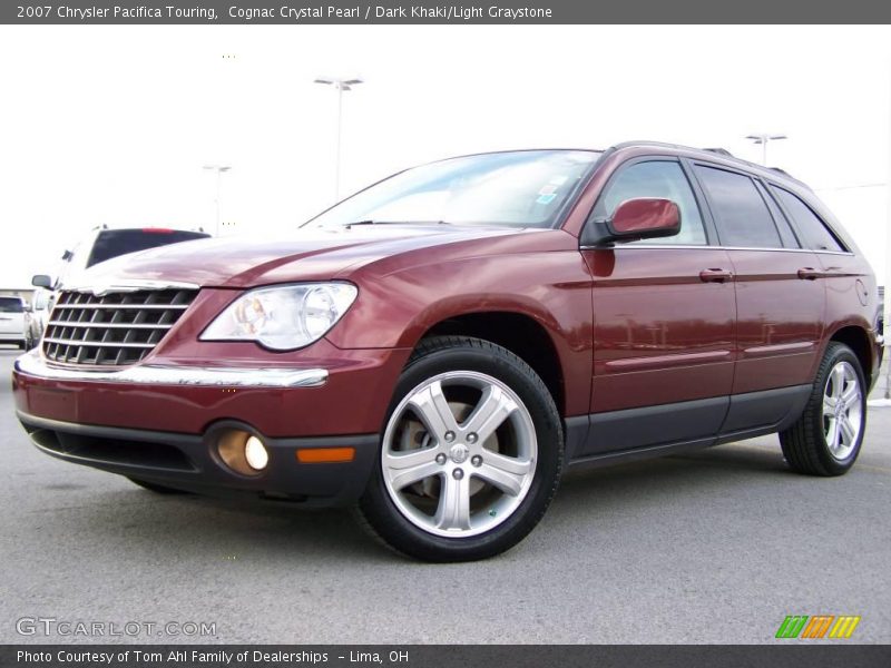 Cognac Crystal Pearl / Dark Khaki/Light Graystone 2007 Chrysler Pacifica Touring
