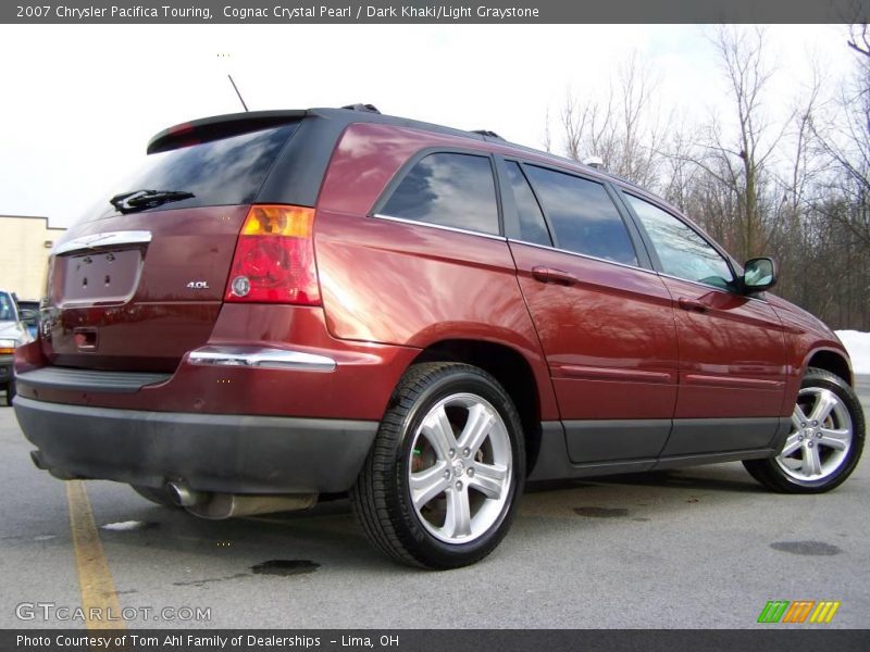 Cognac Crystal Pearl / Dark Khaki/Light Graystone 2007 Chrysler Pacifica Touring