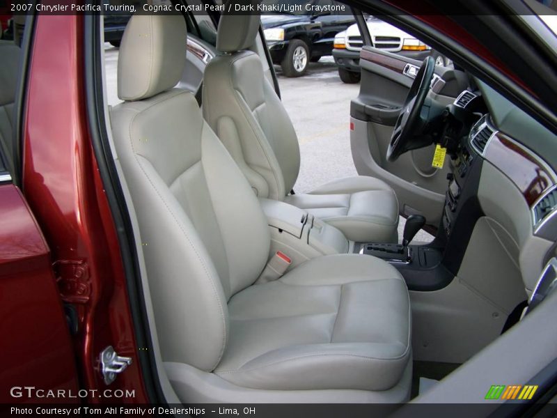 Cognac Crystal Pearl / Dark Khaki/Light Graystone 2007 Chrysler Pacifica Touring