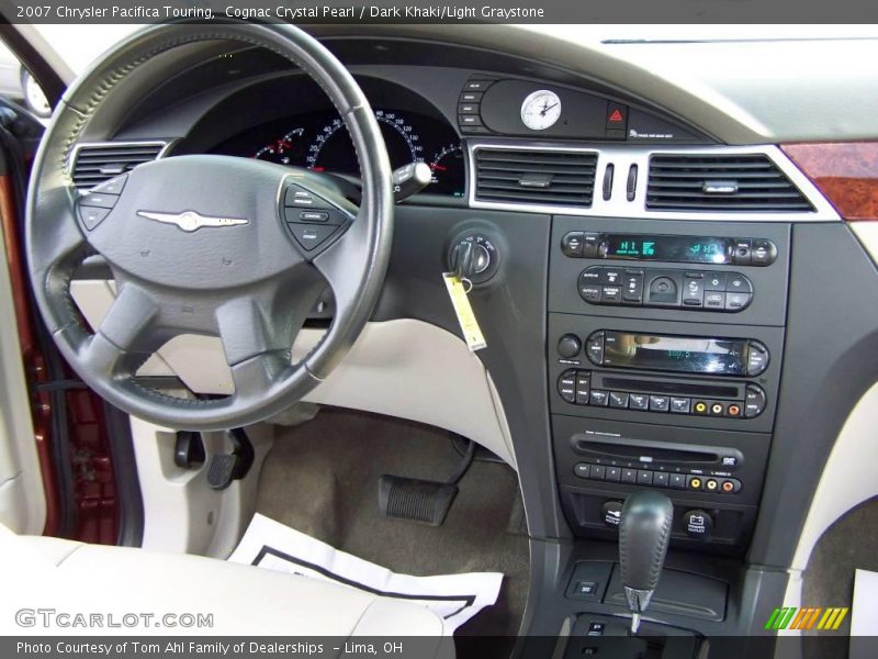 Cognac Crystal Pearl / Dark Khaki/Light Graystone 2007 Chrysler Pacifica Touring
