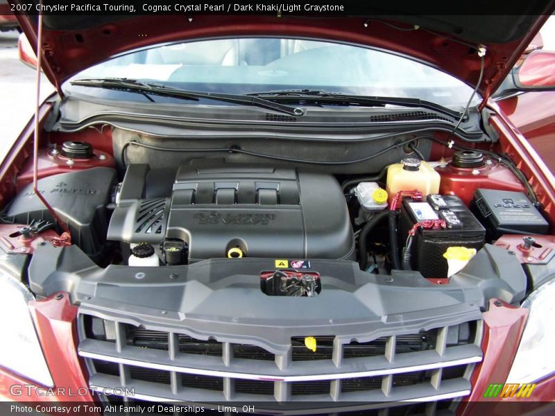 Cognac Crystal Pearl / Dark Khaki/Light Graystone 2007 Chrysler Pacifica Touring