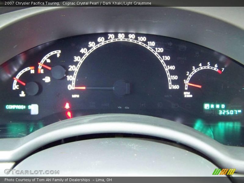 Cognac Crystal Pearl / Dark Khaki/Light Graystone 2007 Chrysler Pacifica Touring